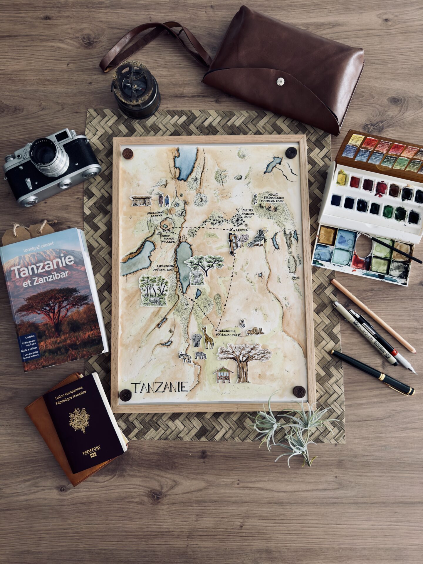 Itinéraire de notre roadtrip en Tanzanie